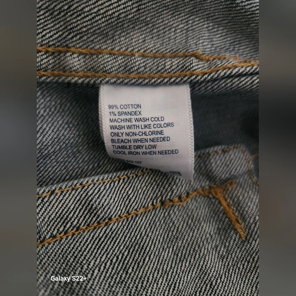 Nautica Women's Blue Denim Jacket SKU A18 - Picture 6 of 7